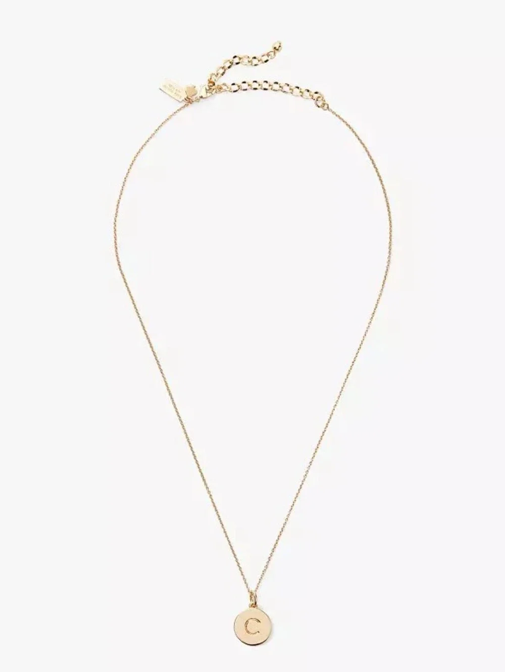 Kate Spade New York Gold Initial C Pendant Necklace